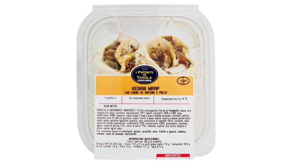 Esselunga I Pronti in Tavola Kebab Wrap