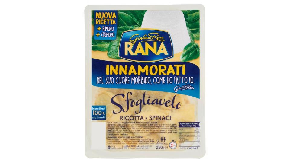 Giovanni Rana, Sfogliavelo Ravioli ripieno di ricotta spinaci ed erbette