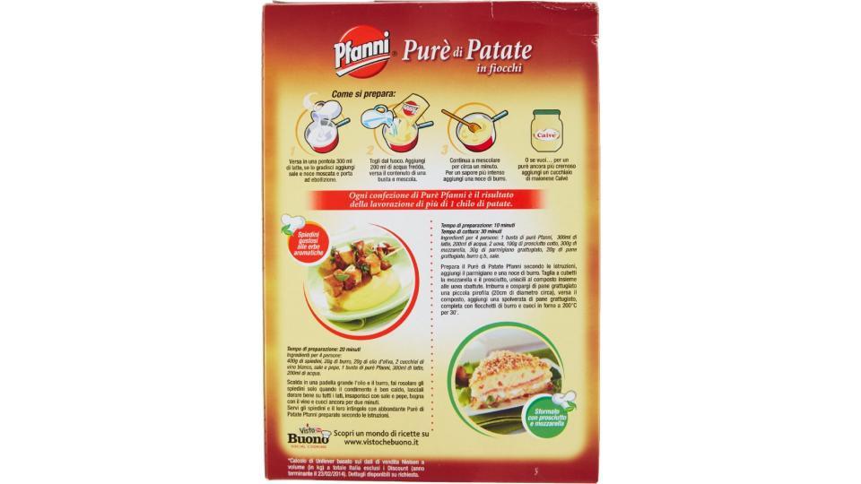 Pfanni, preparato per purè di patate in fiocchi