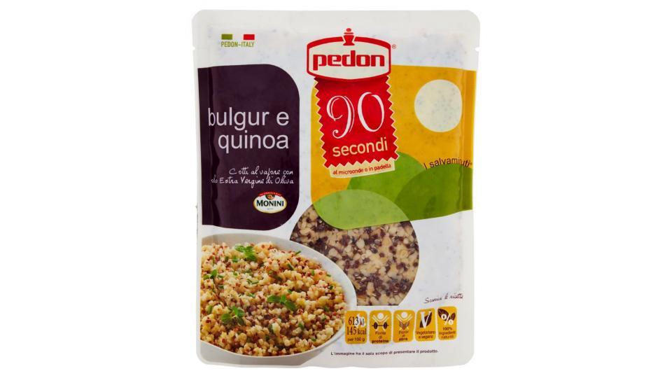 Pedon, I salvaminuti bulgur e quinoa