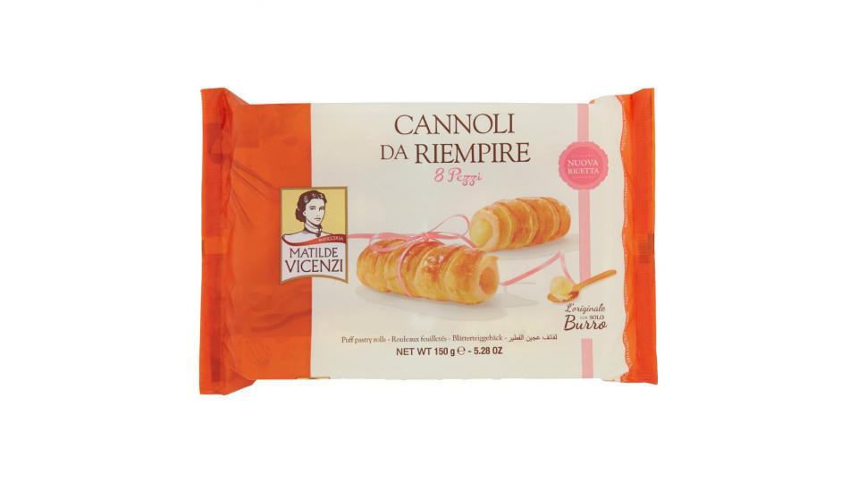 Pasticceria Matilde Vicenzi, cannoli da riempire