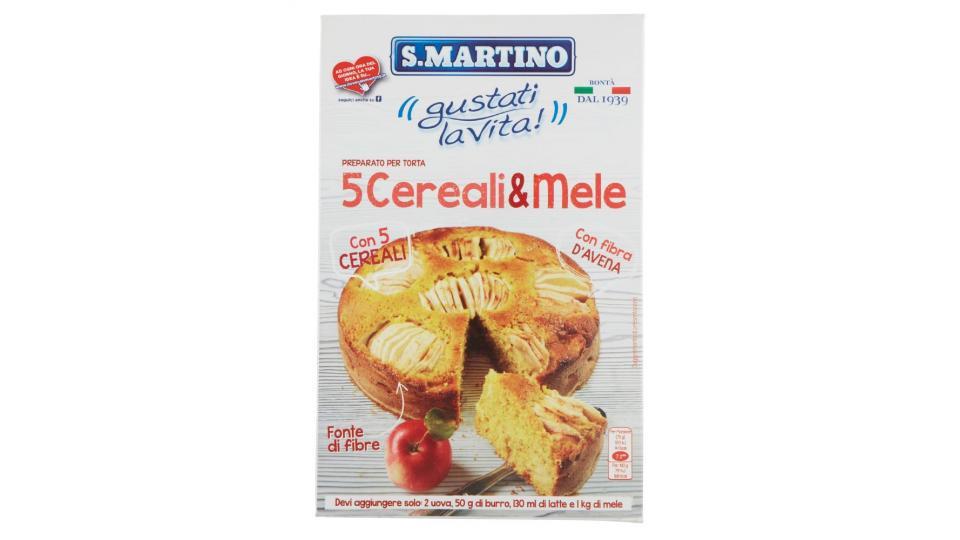 S.Martino, Gustati la vita! Preparato per torta 5 Cereali&Mele