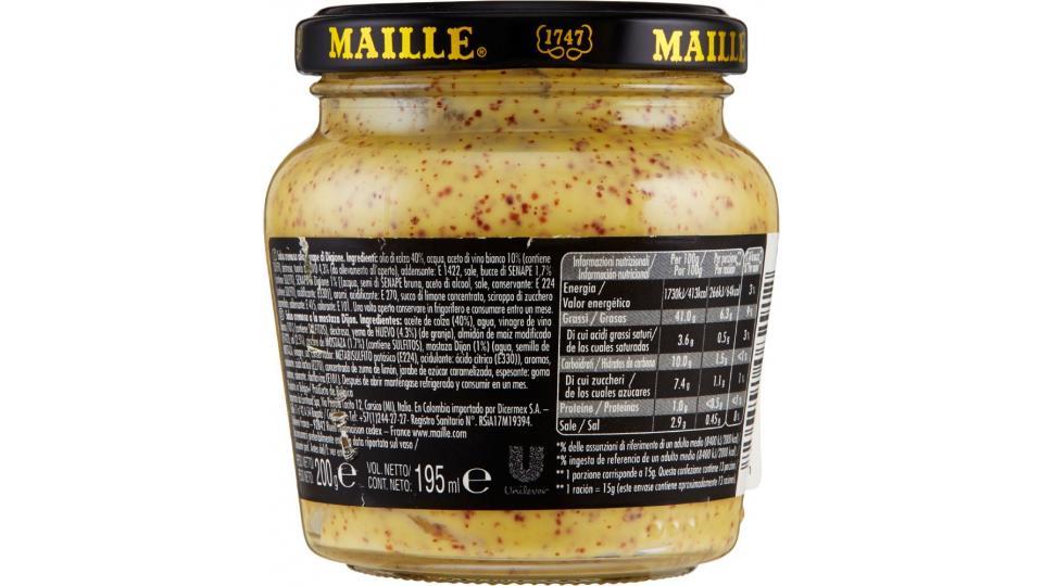 Maille, dijonnaise salsa alla senape