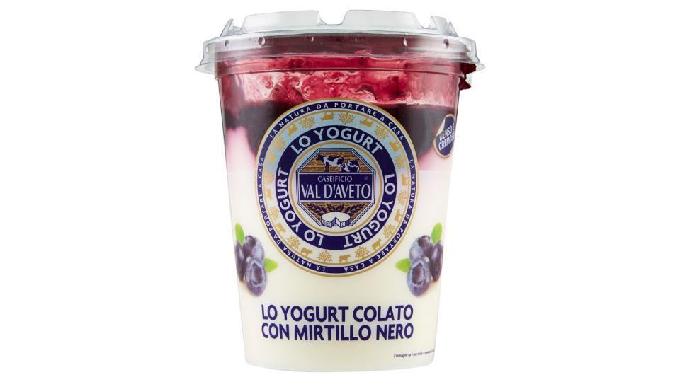 Caseificio Val d'Aveto, yogurt con mirtillo nero