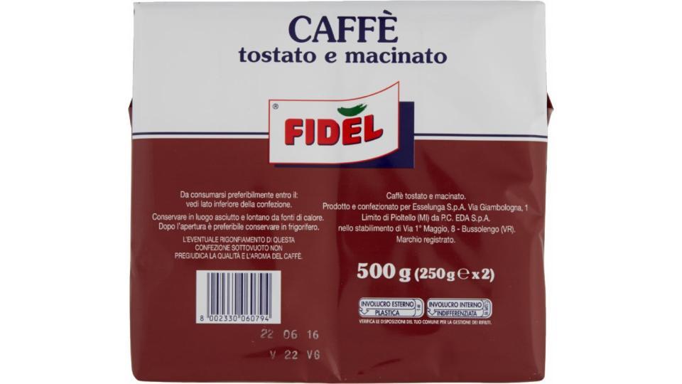 Fidel, caffè tostato e macinato