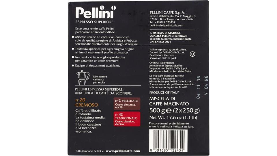 Pellini, Espresso Superiore n°20 Cremoso