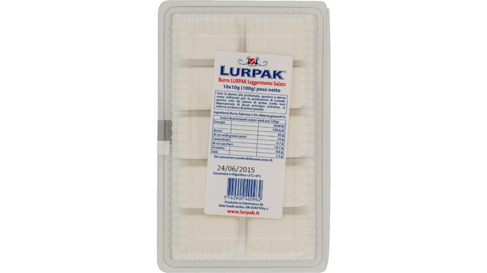 Lurpak, burro leggermente salato