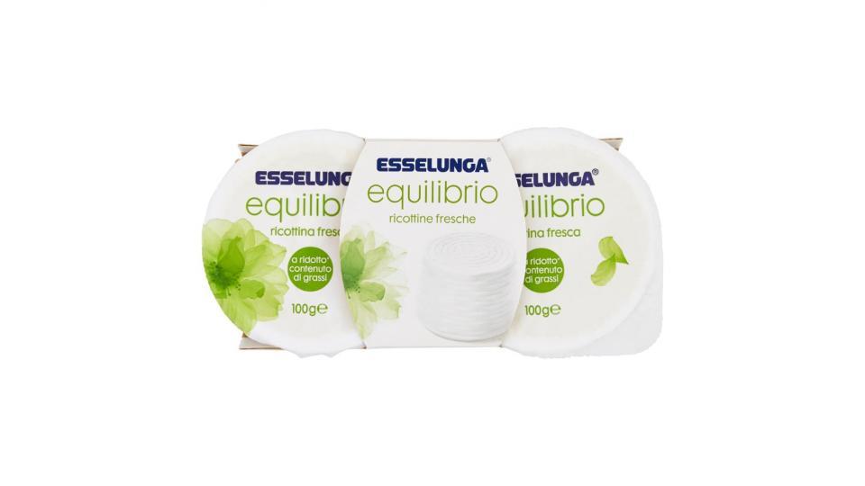 Esselunga equilibrio ricottine fresche