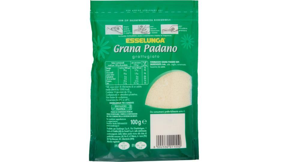 Esselunga grana padano DOP grattugiato