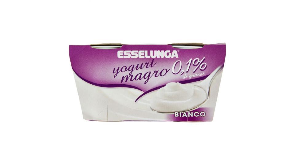 Esselunga, yogurt magro 0,1% di grassi bianco
