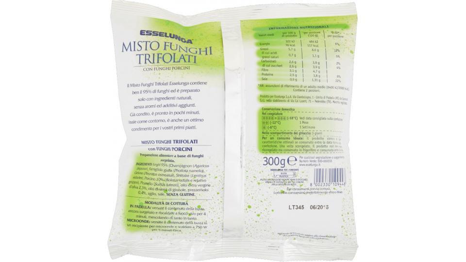 Esselunga, misto funghi trifolati surgelato