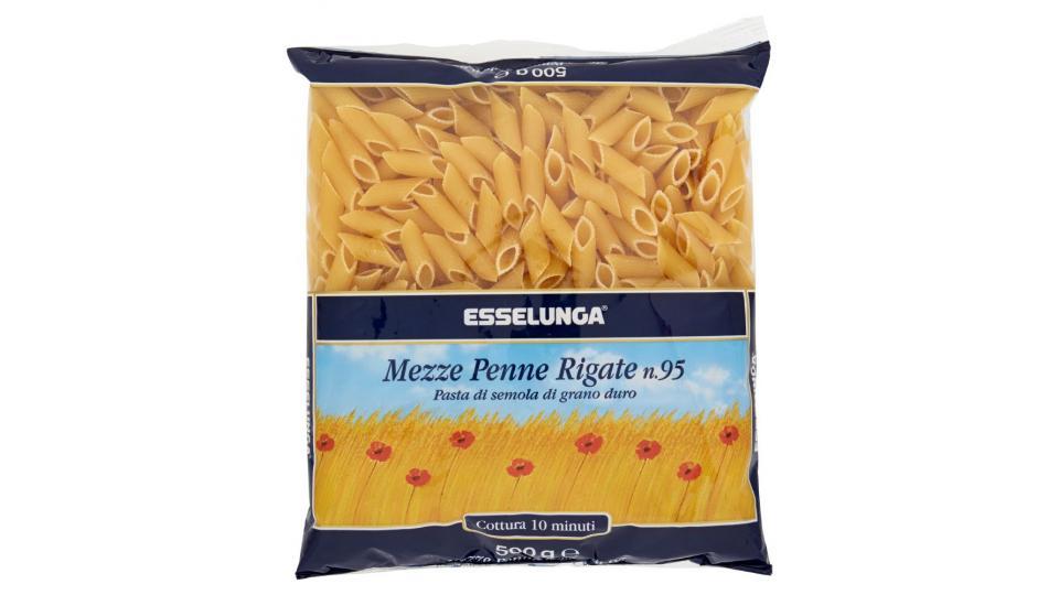 Esselunga, Mezze Penne Rigate n. 95 pasta di semola di grano duro