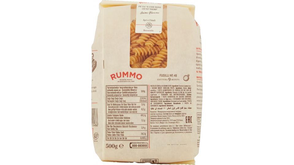 Rummo, Fusilli n. 48 pasta di semola di grano duro
