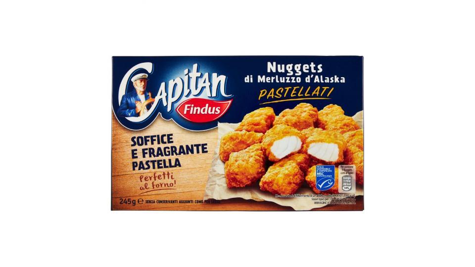 Findus, Capitan nuggets di merluzzo d'Alaska surgelati