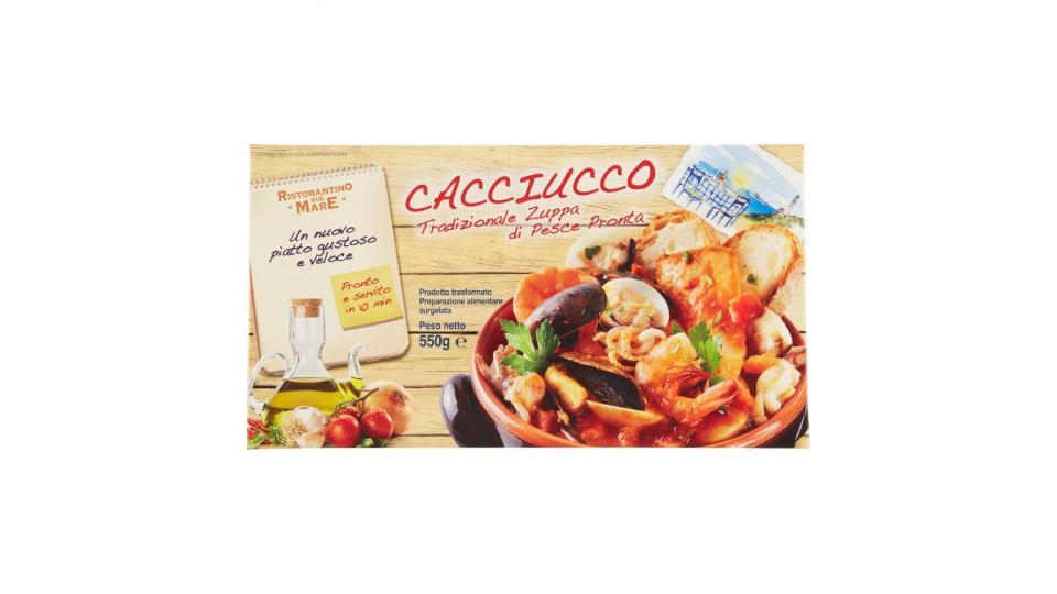 Ristorantino sul Mare, Cacciucco surgelato