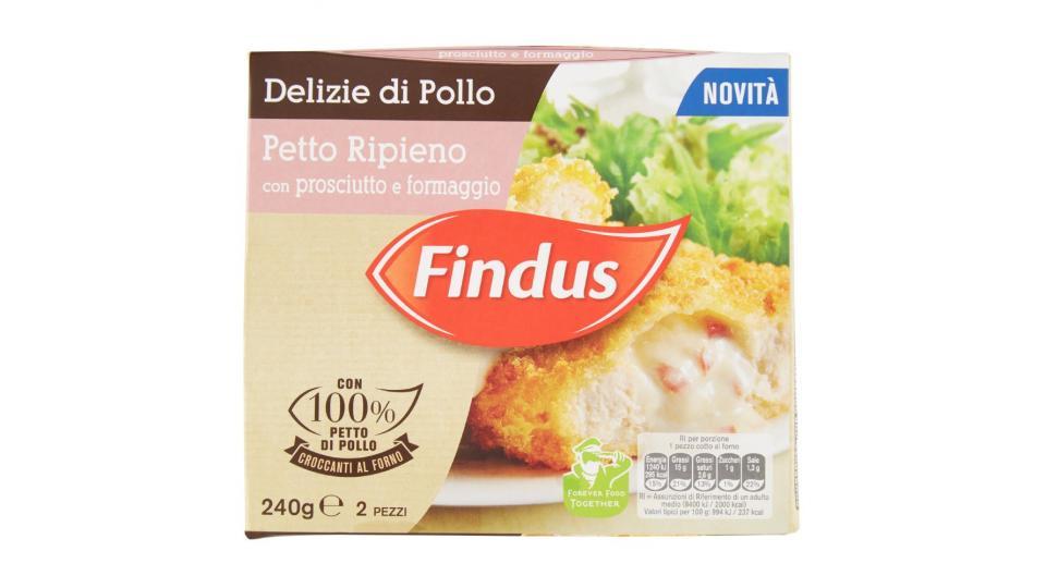 Findus, Delizie di pollo petto ripieno con prosciutto e formaggio surgelati