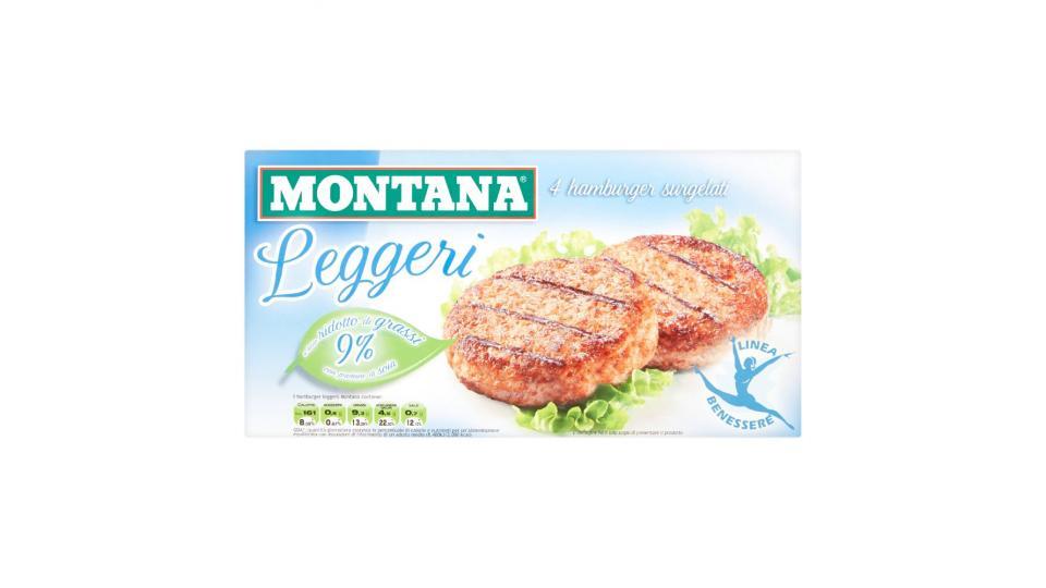 Montana, Leggeri hamburger surgelati
