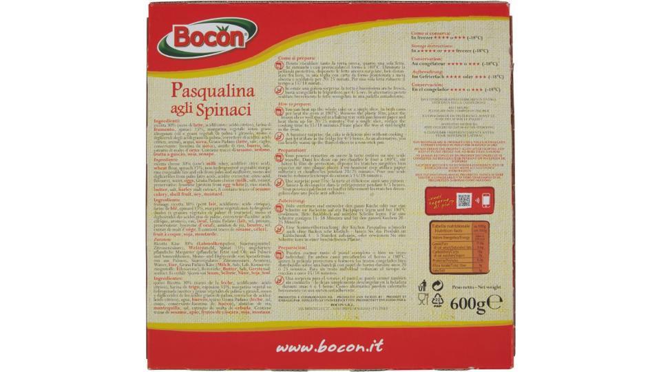 Bocon, Pasqualina agli spinaci surgelata