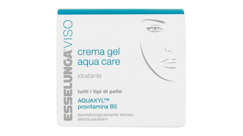 Esselunga Viso Crema gel aqua care idratante, per tutti i tipi di pelle