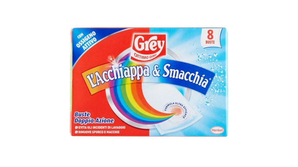 Grey L'acchiappa & Smacchia color expert 2 in 1 smacchia già a 30° proteggendo i colori