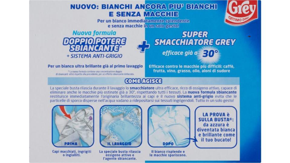 Grey Sbianca e Smacchia 2 in 1 elimina le macchie, ravviva il bianco