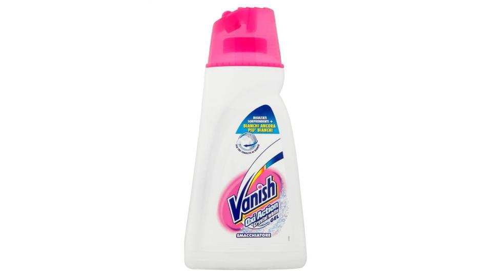 Vanish Oxi Action Cristal White gel smacchiatore, bianchi ancora più bianchi