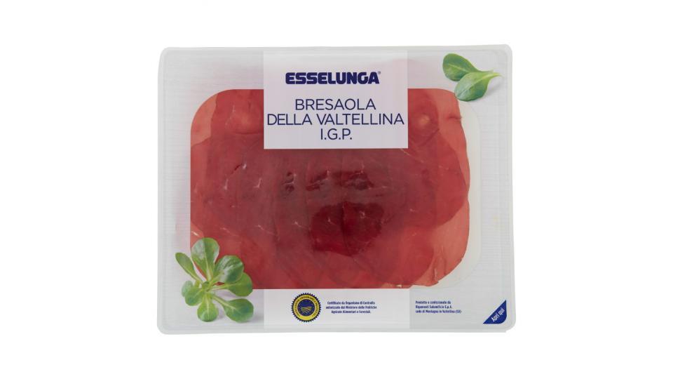 Esselunga, bresaola della Valtellina IGP a fette