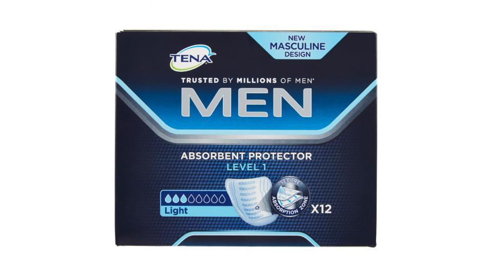 Tena, Men Level 1 protection assorbenti distesi