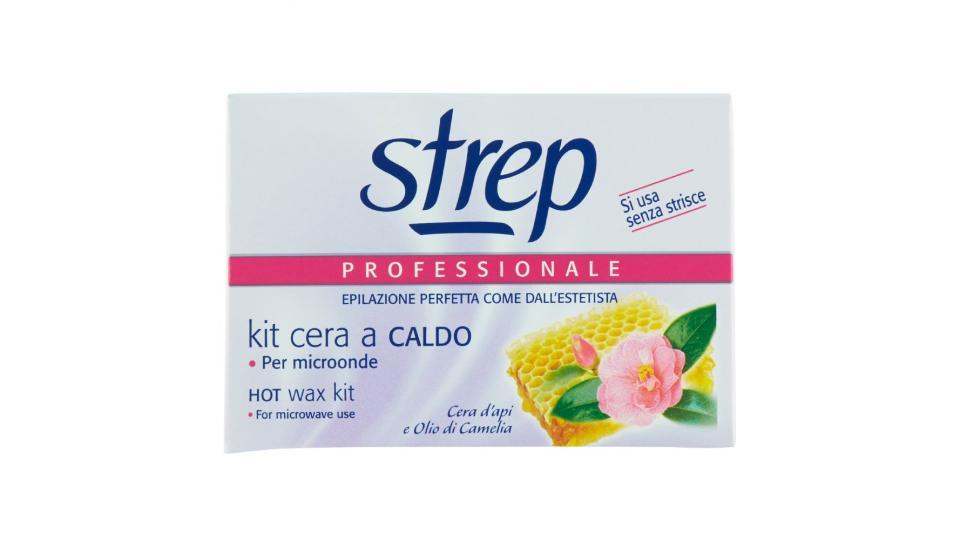 Strep, Professionale Kit cera a caldo