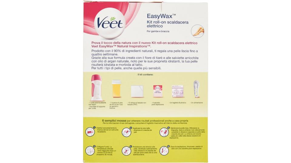 Veet, EasyWax Kit scaldacera elettrico