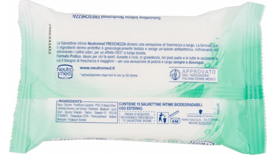 Neutromed, pH 3.5 Freschezza salviettine intime