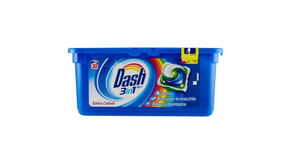 Dash Pods 3in1 Detersivo Monodose Salva Colore