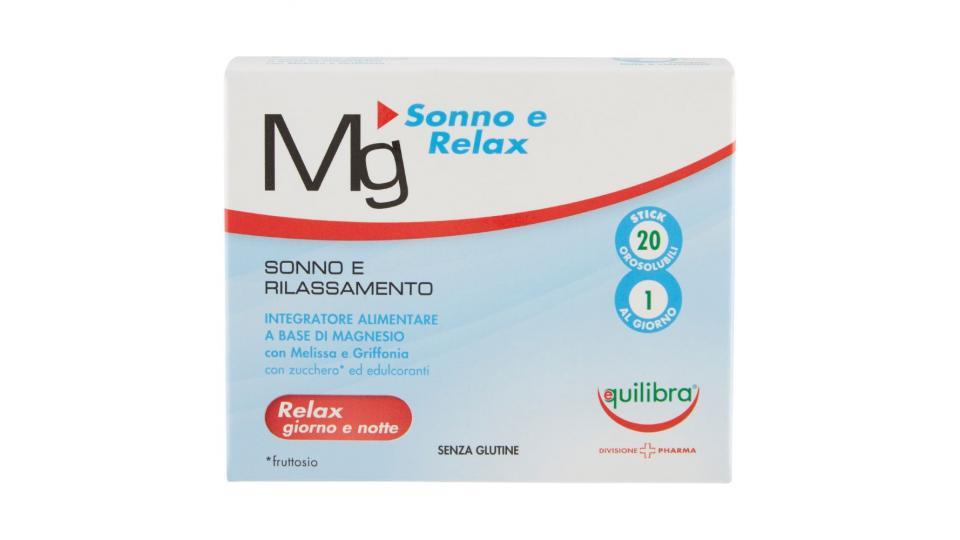 Equilibra, Mg Sonno e Relax 20 stick orosolubili