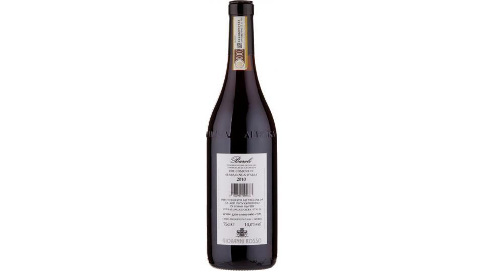 Giovanni Rosso, Barolo del comune di Serralunga d'Alba DOCG