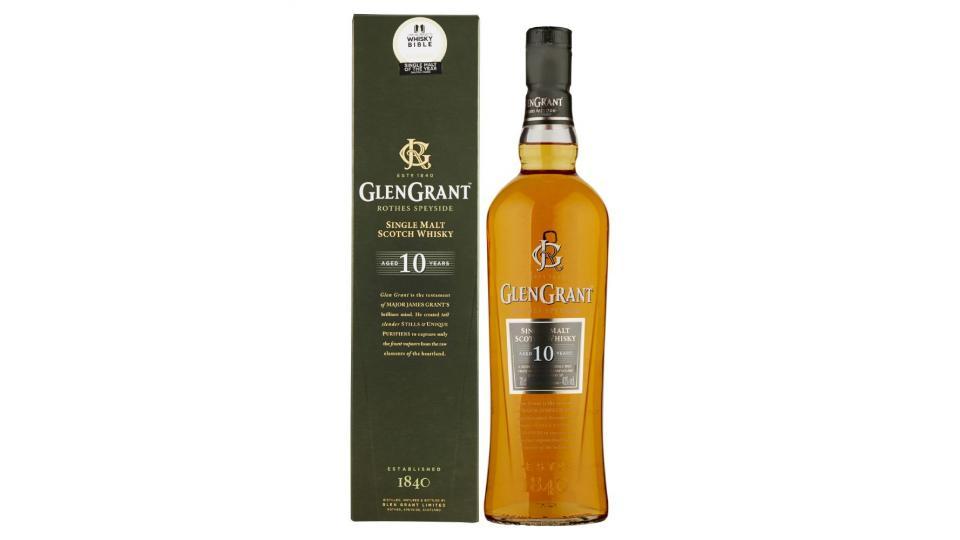 Glen Grant, Single Malt Scotch Whisky Aged 10 Years