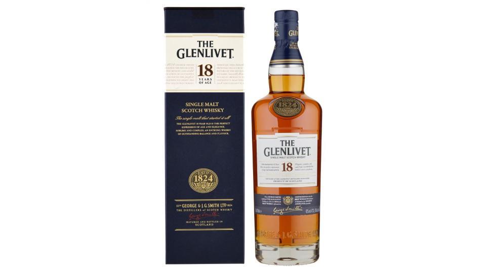 The Glenlivet 18 Years Old Single Malt Scotch Whisky