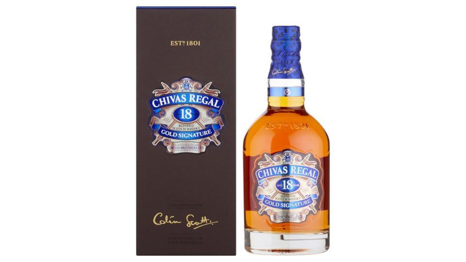 Chivas Regal, 18 Years Old Gold Signature Blended Scotch Whisky