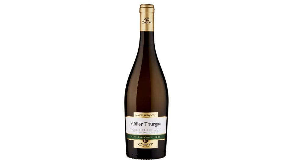 Cavit Trento Mastri Vernacoli, Müller Thurgau Vigneti delle Dolomiti frizzante 
