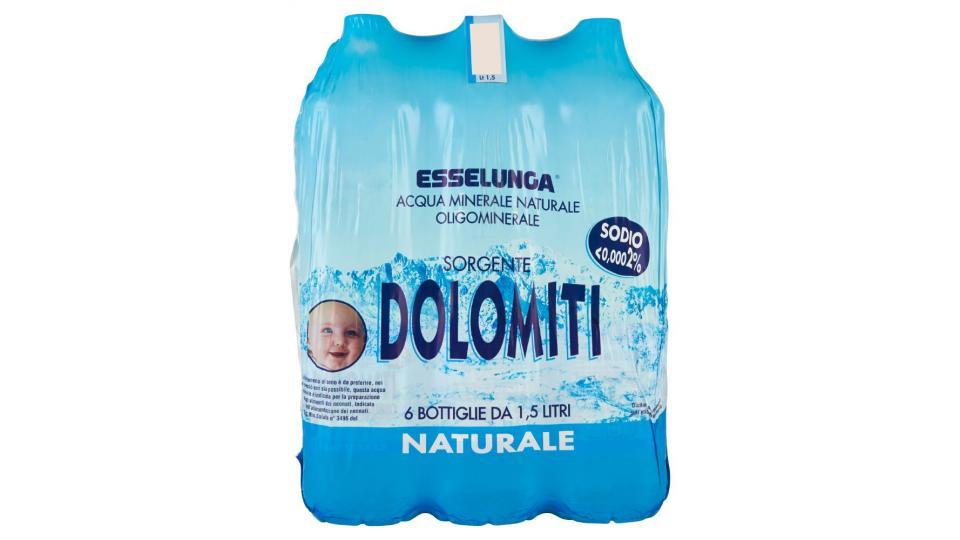Esselunga, sorgente Dolomiti naturale conf.