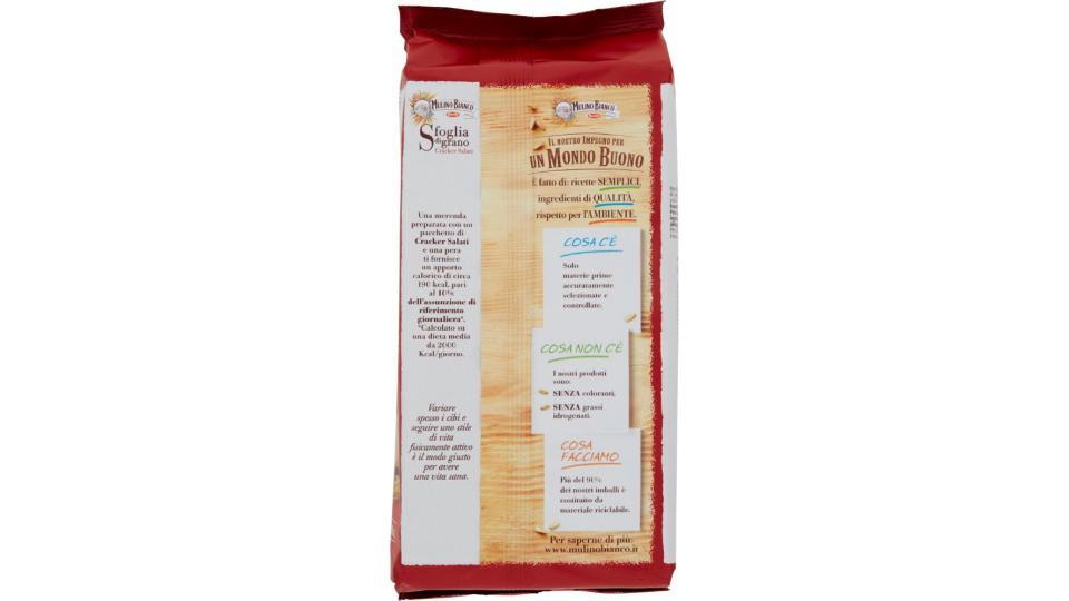 Mulino Bianco - Sfoglia di grano, Cracker Salati - 500 g. (20 Pacchetti)
