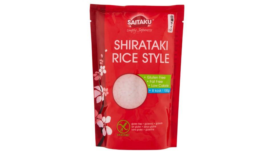Saitaku, Shirataki Rice Style