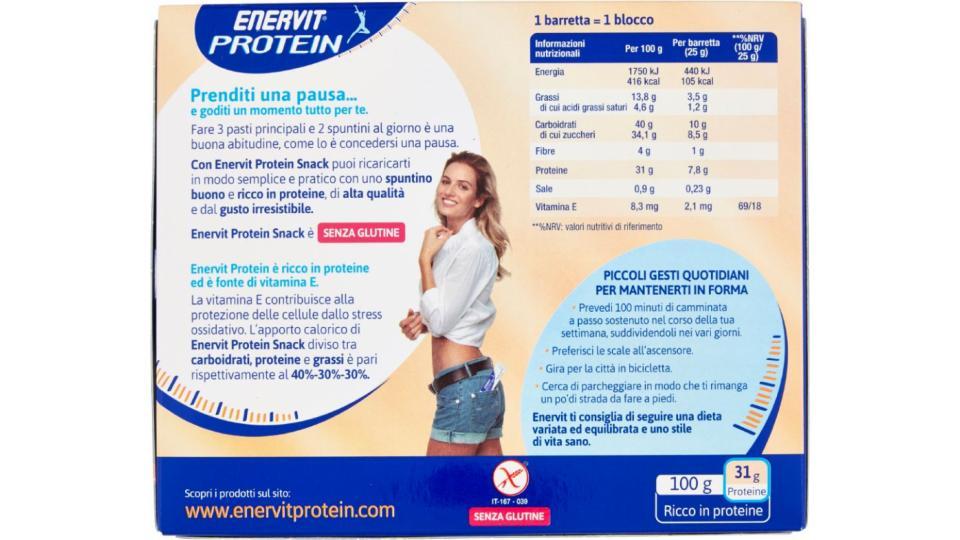 Enervit Protein 8 Snack Cioccolato fondente e scorze d'arancia