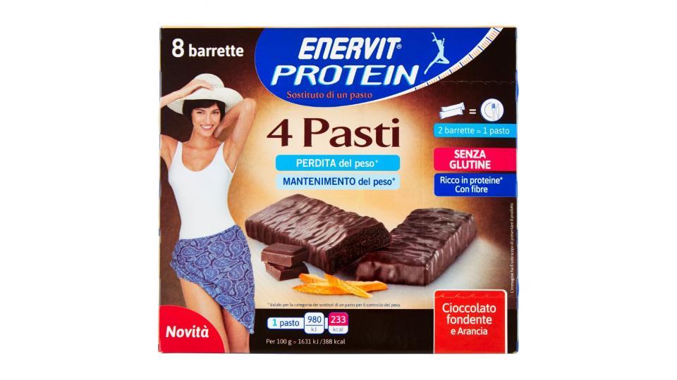 Enervit, Protein 4 pasti cioccolato fondente e arancia
