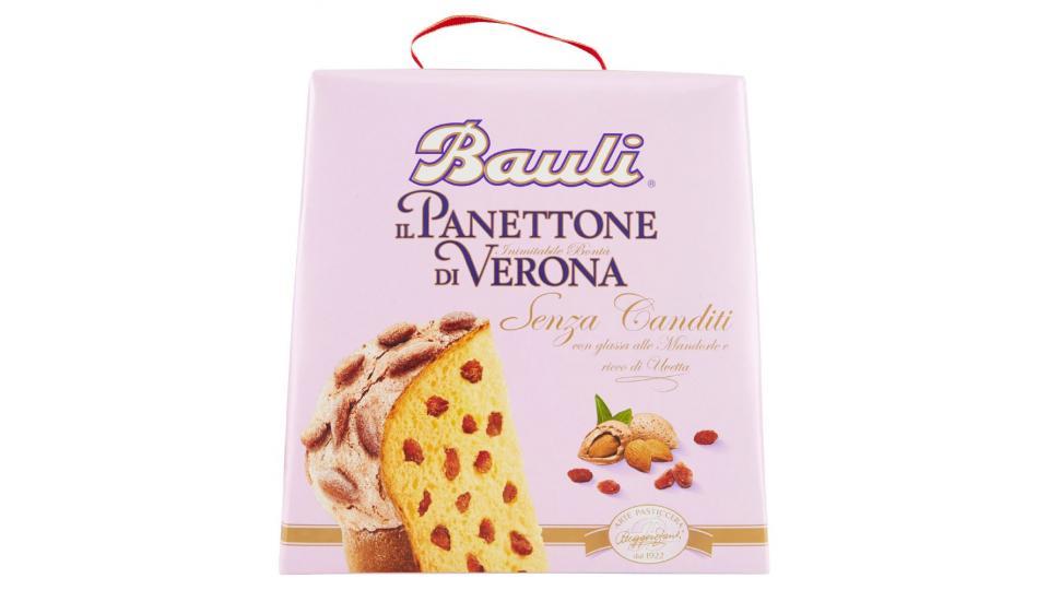 Bauli Il Panettone di Verona senza canditi, con mandorle e uvetta