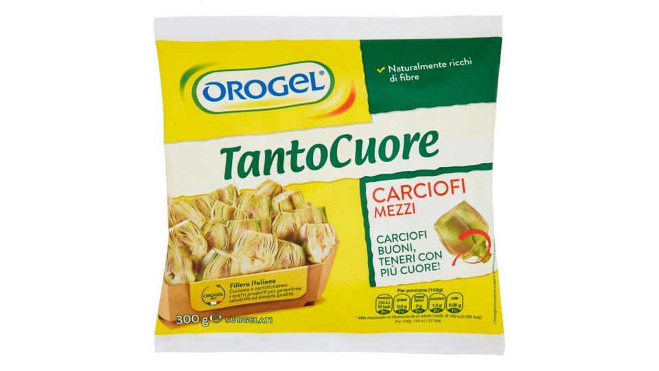 Orogel, TantoCuore carciofi mezzi surgelati