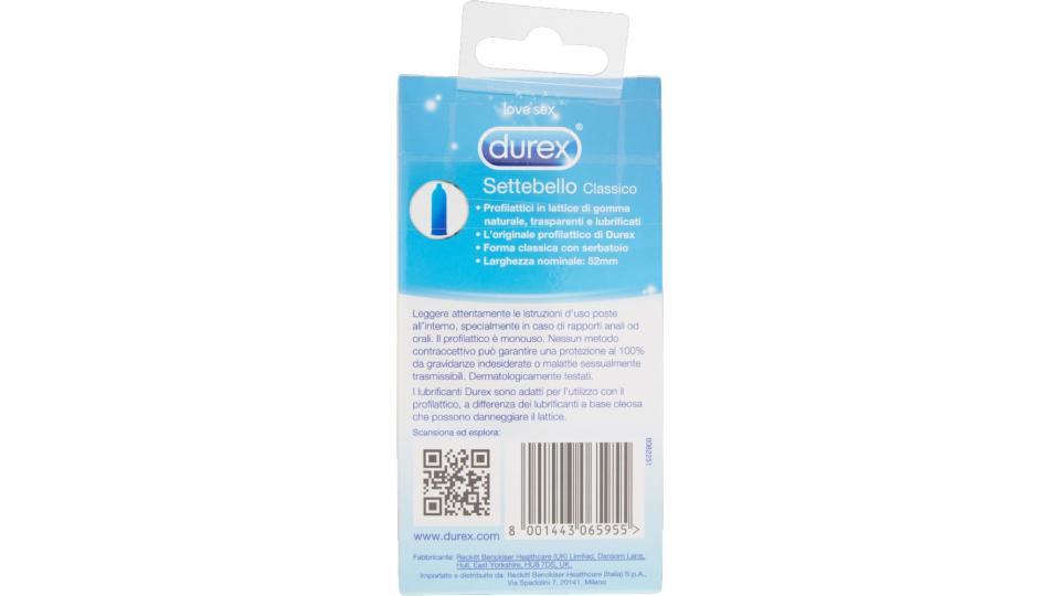 Durex, Settebello classico profilattici