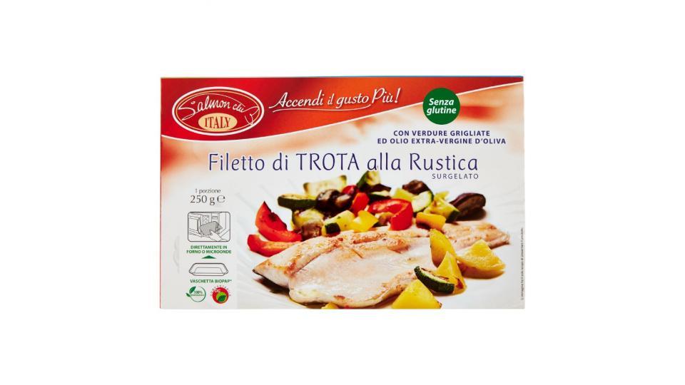 Salmon club, Accendi il gusto Più! Filetto di trota alla rustica surgelato