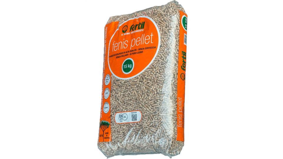 Fertil Fenis Pellet, prodotto ecologico di alta qualità, senza corteccia, senza collanti, 100% legno di conifera