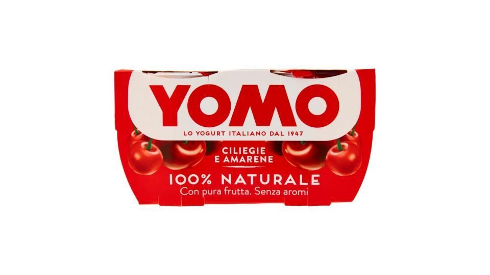 Yomo, 100% Naturale yogurt alle ciliegie e amarene