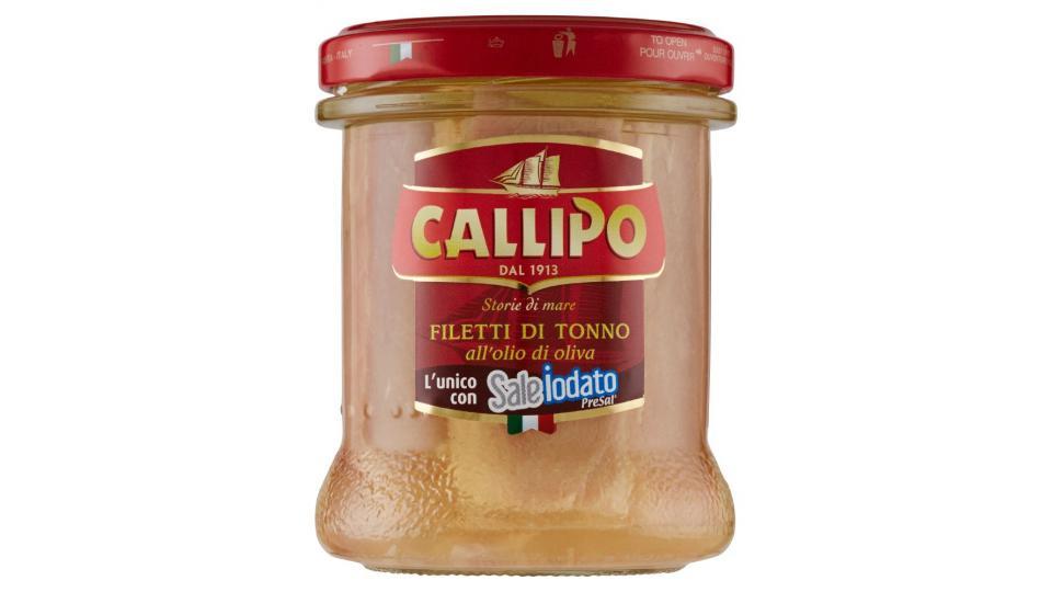 Giacinto Callipo Filetti Tonno Callipo all'Olio di Oliva, Vaso Vetro